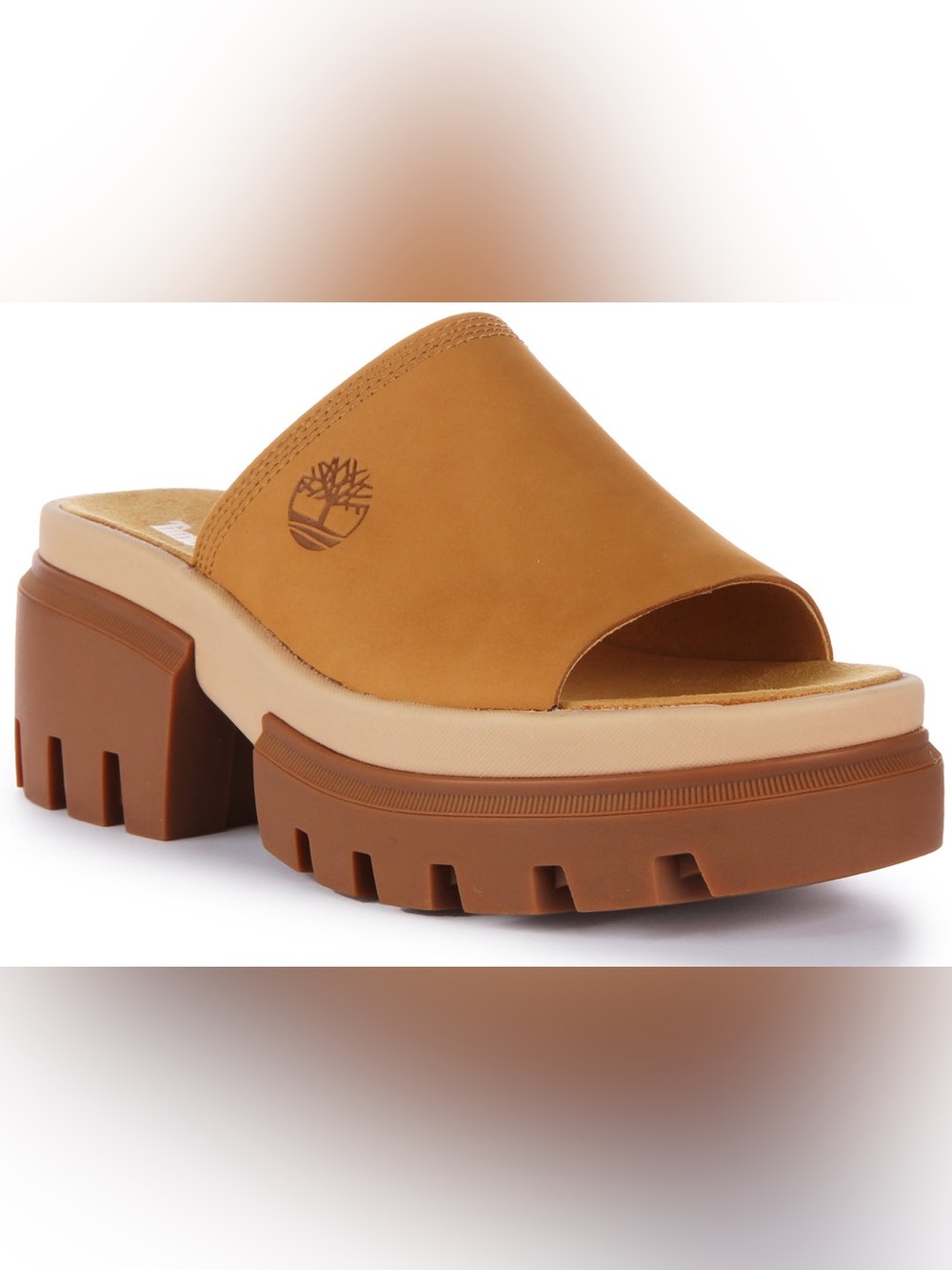 Timberland Everleigh Platform Sandals in wheat